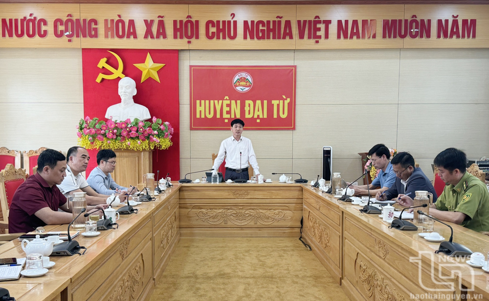 Đại Từ: Triển khai nhiệm vụ cấp bách về phòng cháy, chữa cháy rừng