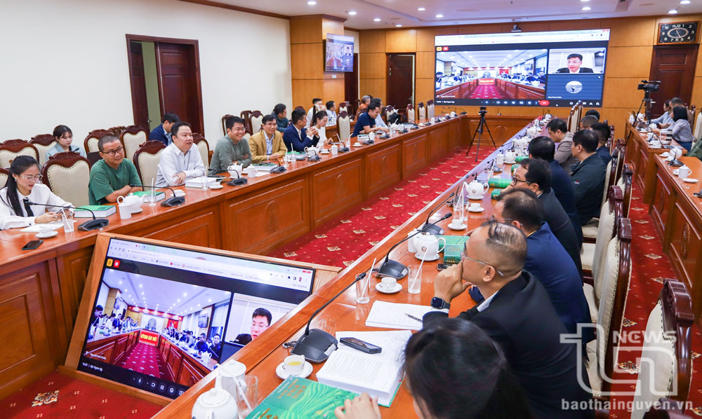 Chương trình được kết nối với các chuyên gia về khoa học công nghệ, đổi mới sáng tạo và chuyển đổi quốc tế qua video trực tuyến.