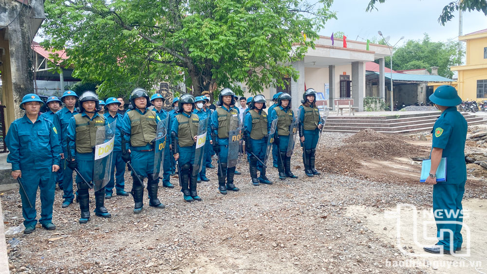 “Sao vuông” Phổ Yên xây dựng thế trận lòng dân