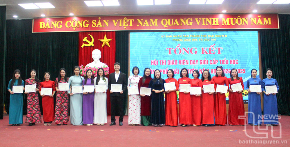 TP. Thái Nguyên: 197 giáo viên dạy giỏi cấp tiểu học