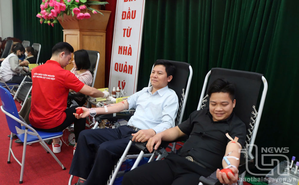 Võ Nhai: Thu 355 đơn vị máu tại chương trình hiến máu tình nguyện