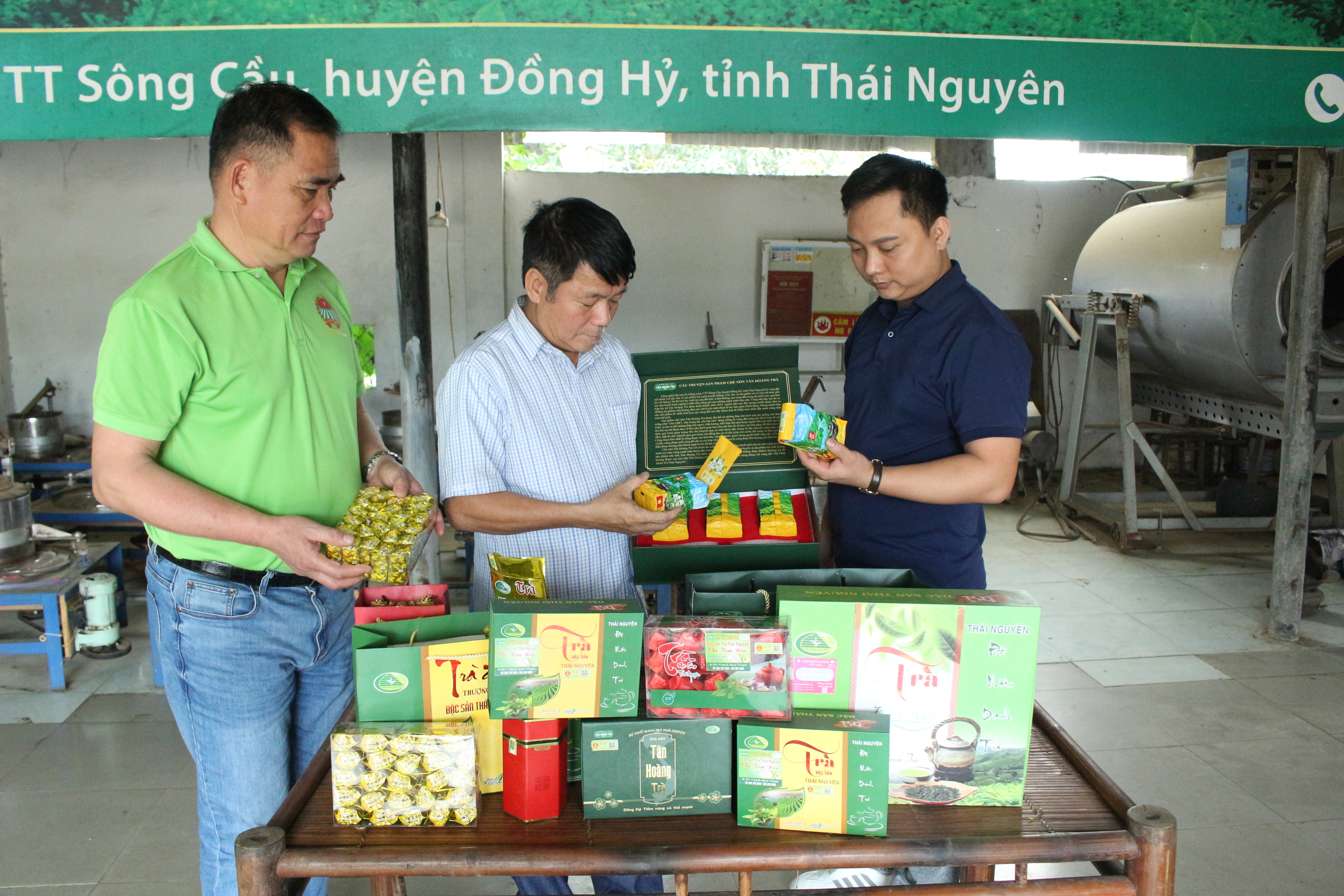 Chung tay xây dựng nhãn hiệu tập thể "Chè Sông Cầu"