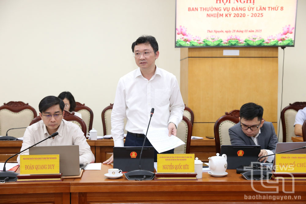 Các đại biểu phát biểu tại Hội nghị.