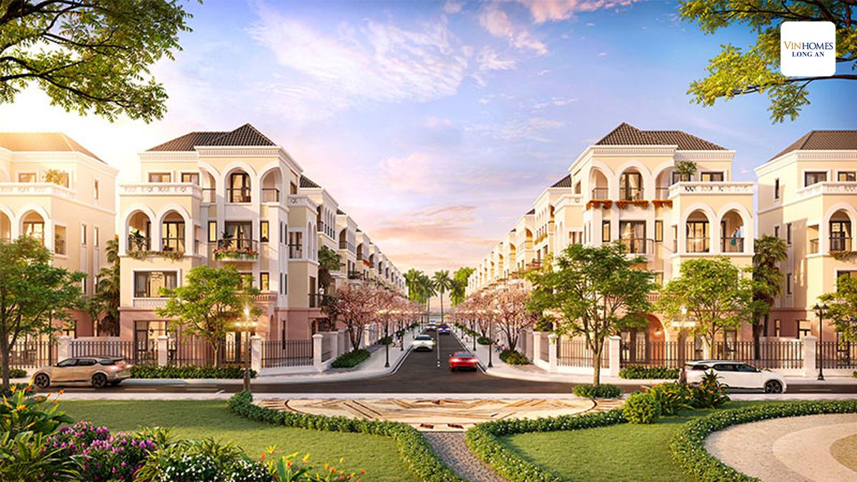  
Phối cảnh biệt thự đơn lập Vin Long An