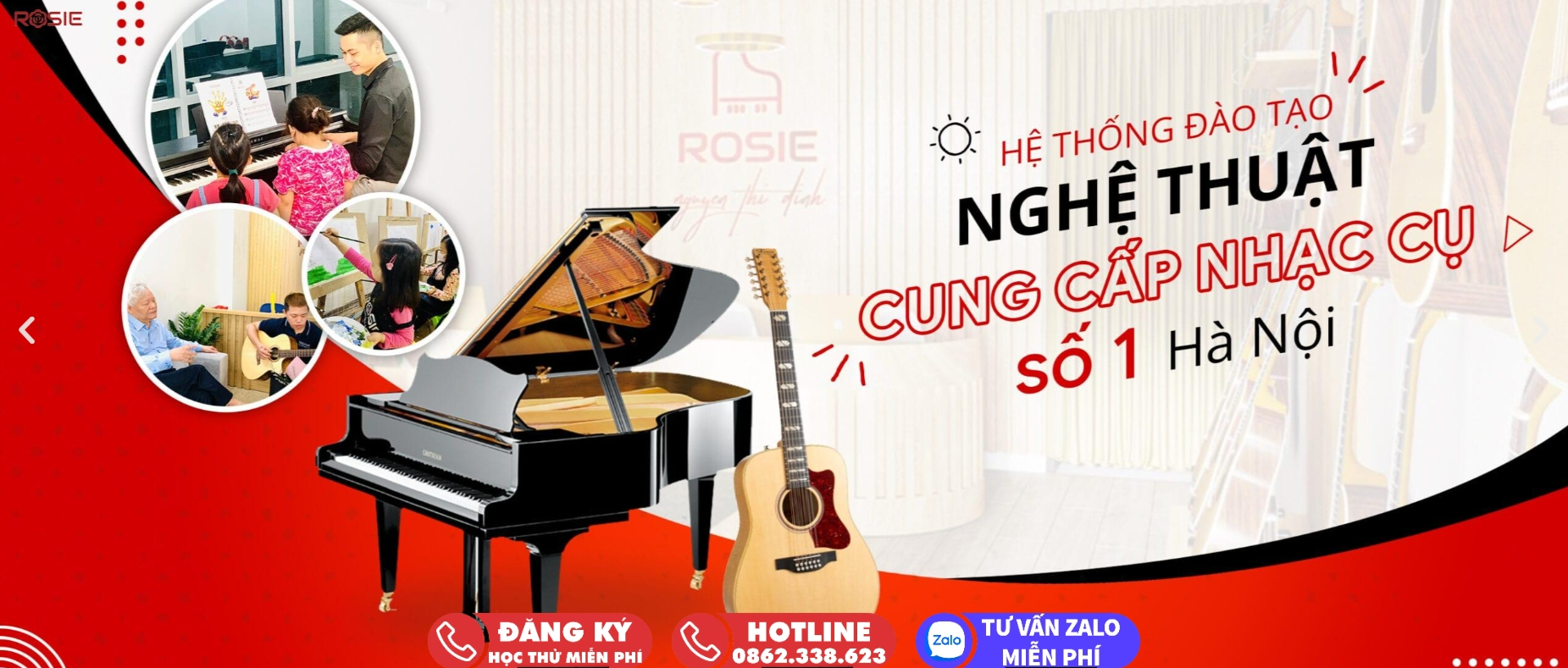 Rosie - Hệ thống đào tạo nghệ thuật hàng đầu tại Hà Nội