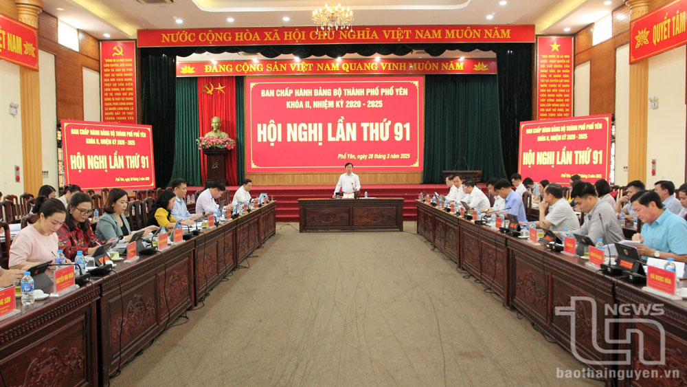 Phổ Yên tập trung thực hiện các nhiệm vụ trọng tâm