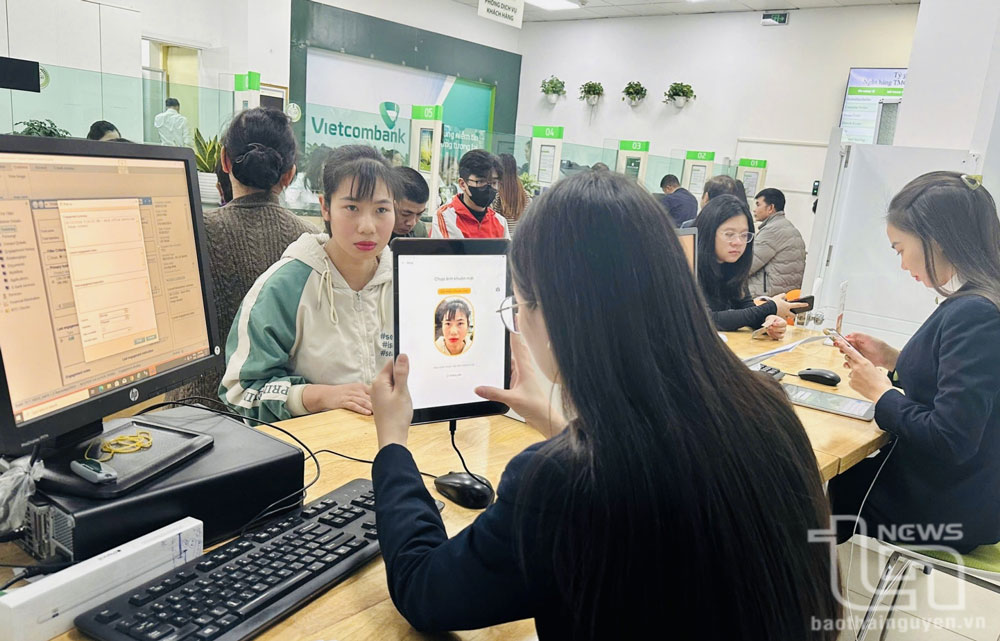 75% tài khoản ngân hàng đối chiếu sinh trắc học