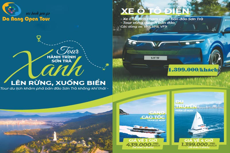 Khám phá tour bán đảo Sơn Trà lặn ngắm san hô cùng Đà Nẵng Open Tour