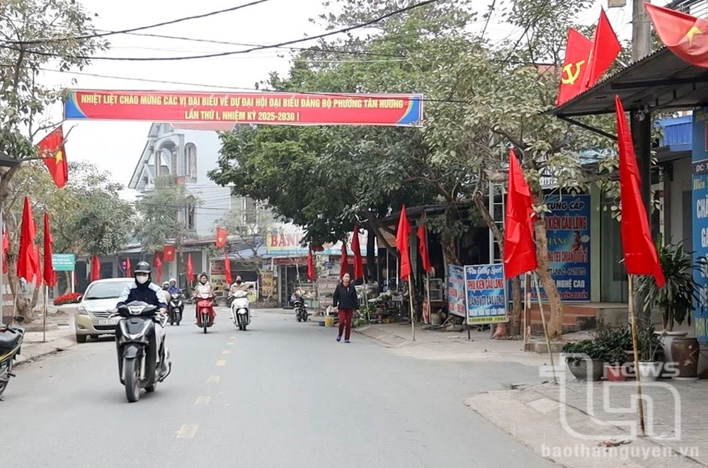 Tân Hương tập trung lãnh đạo xây dựng cơ sở hạ tầng