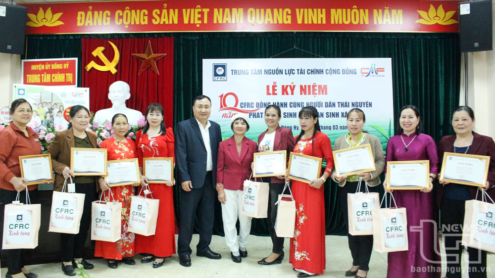 CFRC hỗ trợ vốn vay cho hơn 2.400 thành viên phát triển sinh kế