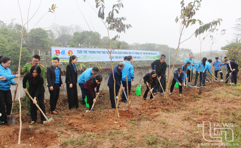 TP. Thái Nguyên: Nhiều hoạt động ra quân Tháng Thanh niên 2025