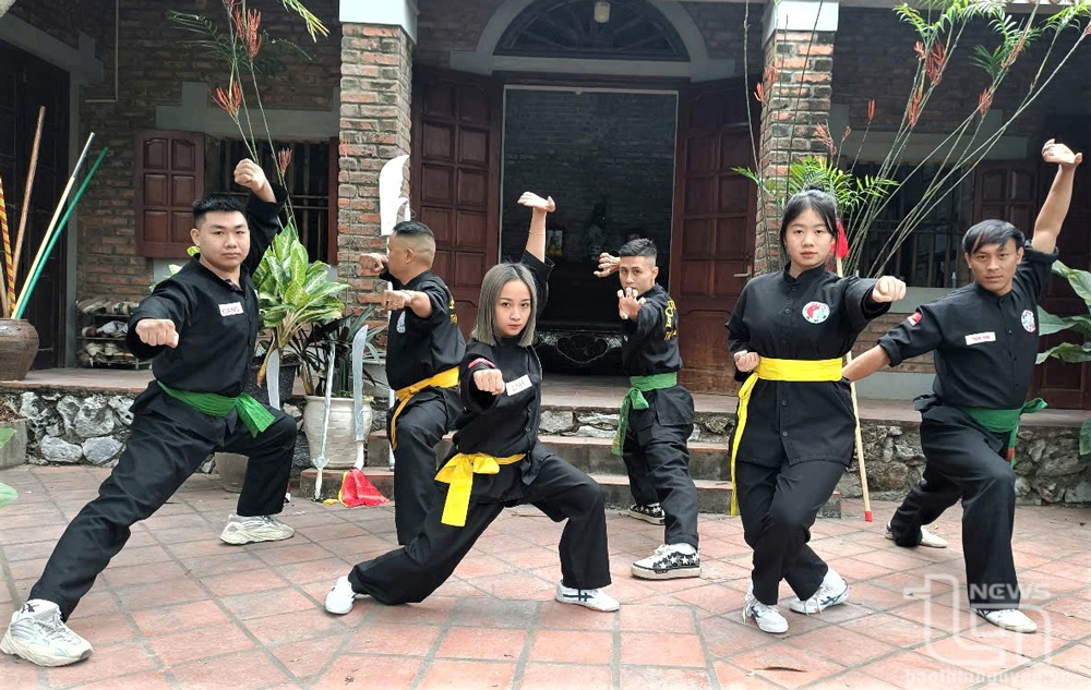 Trên địa bàn tỉnh hiện có hàng vạn người tập luyện võ cổ truyền Việt Nam.
