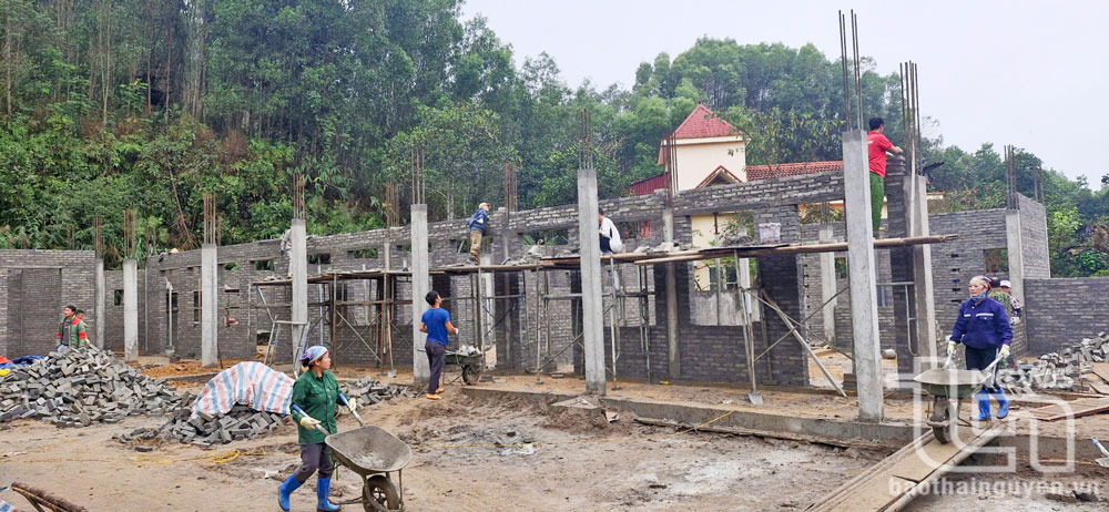 Trên 11 tỷ đồng xây dựng nhà hiệu bộ, phòng lớp học