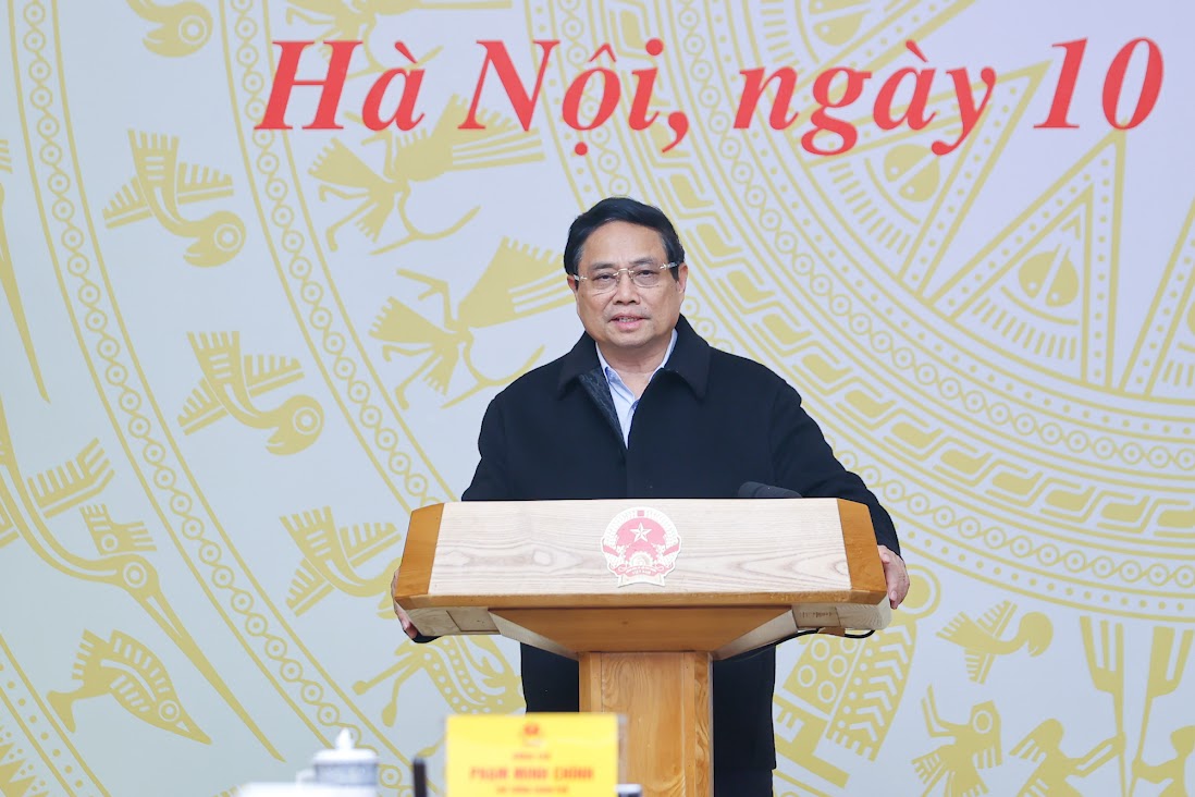 Phát biểu kết luận phiên họp, Thủ tướng Chính phủ Phạm Minh Chính.