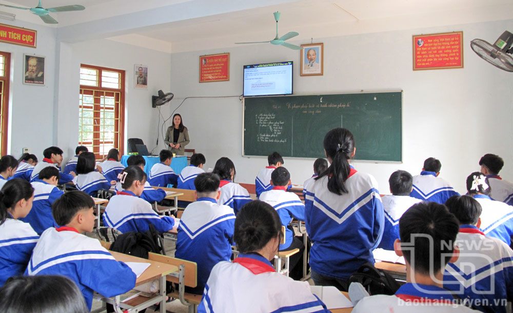 Trên 94% số trường học trên địa bàn huyện Phú Lương đạt chuẩn quốc gia.