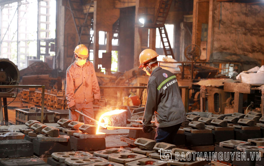 Công ty CP Cơ khí Gang thép: Bảo đảm việc làm cho 400 lao động
