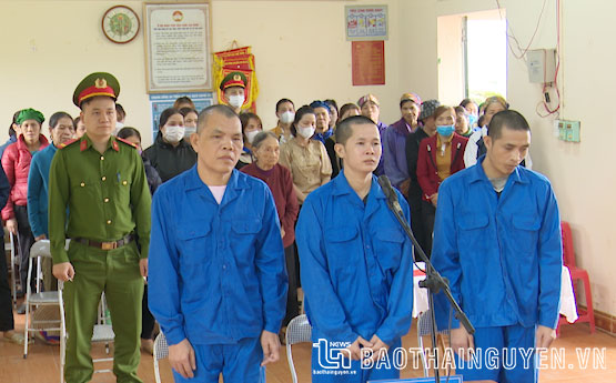 Tòa án nhân dân huyện Đồng Hỷ: Xét xử lưu động 3 vụ án về ma túy