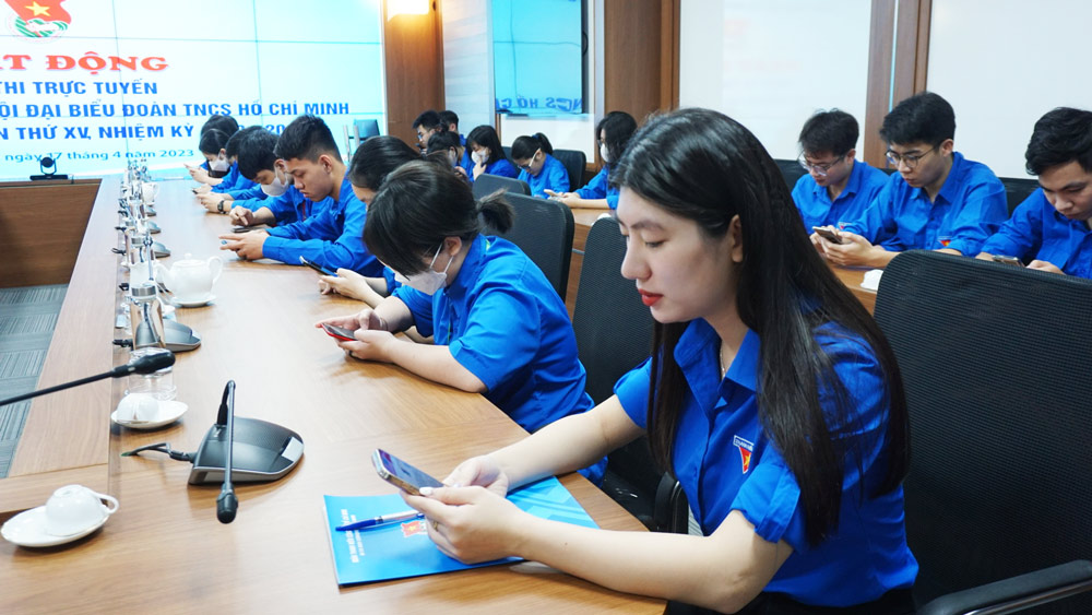 Phát động cuộc thi trực tuyến tìm hiểu nghị quyết đại hội Đoàn