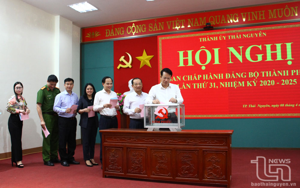 Thành ủy Thái Nguyên: Thực hiện quy trình về công tác cán bộ