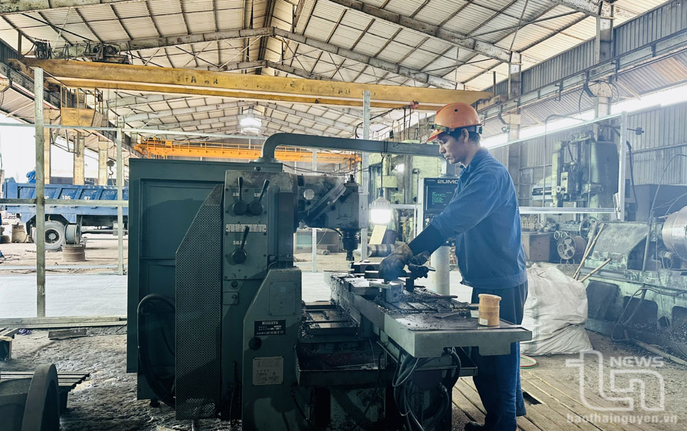 TP. Sông Công: Giá trị sản xuất công nghiệp - tiểu thủ công nghiệp tăng 10,4%