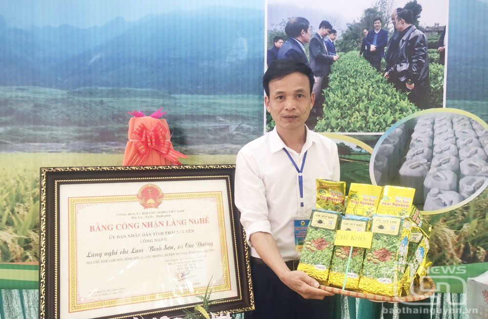 Khấm khá nhờ làm chè VietGAP