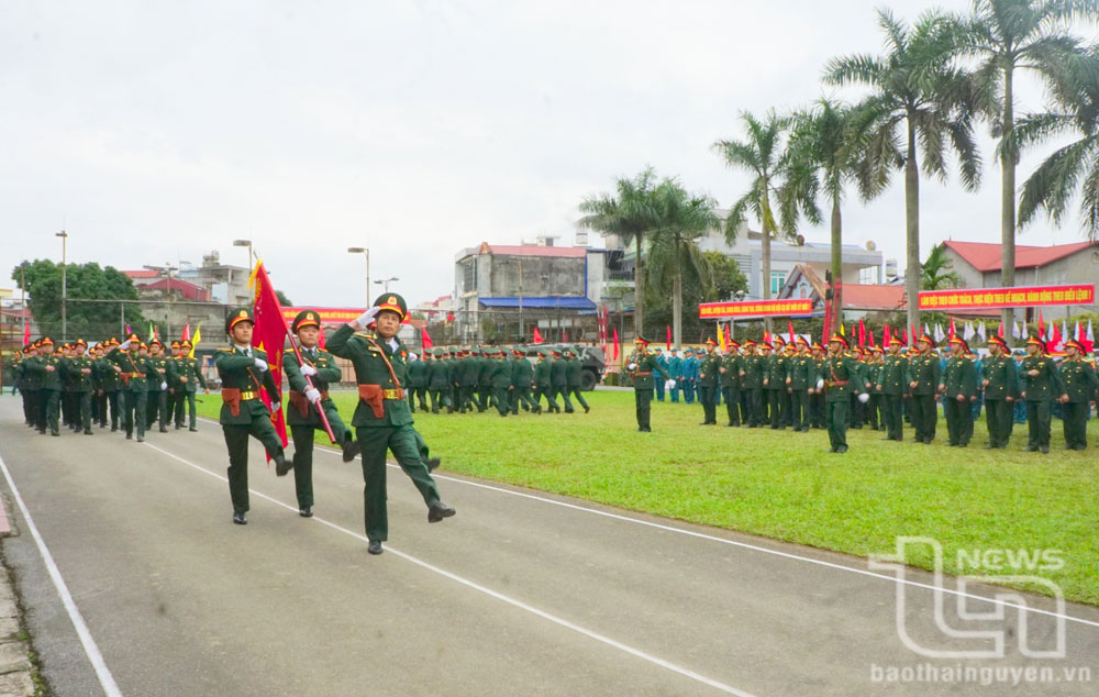 Lực lượng vũ trang tỉnh Thái Nguyên đã trải qua 77 năm xây dựng và trưởng thành.