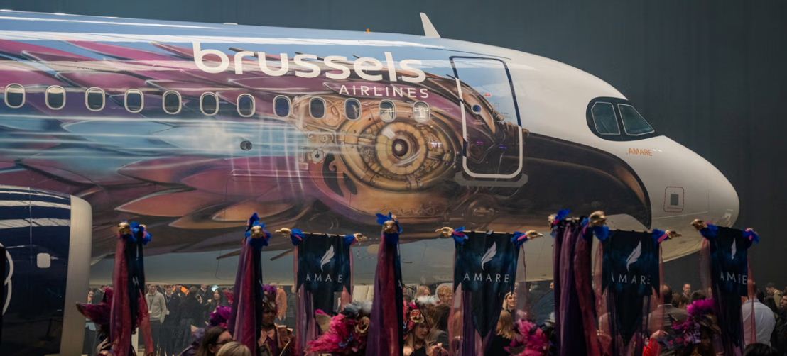 Brussels Airlines ra mắt máy bay Tomorrowland mới với công nghệ thực tế tăng cường. Ảnh: press.brusselsairlines.com