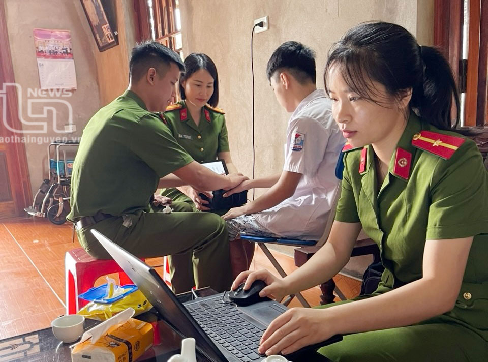TP. Phổ Yên: Hoàn thành cấp căn cước công dân cho học sinh, người khuyết tật đến tuổi