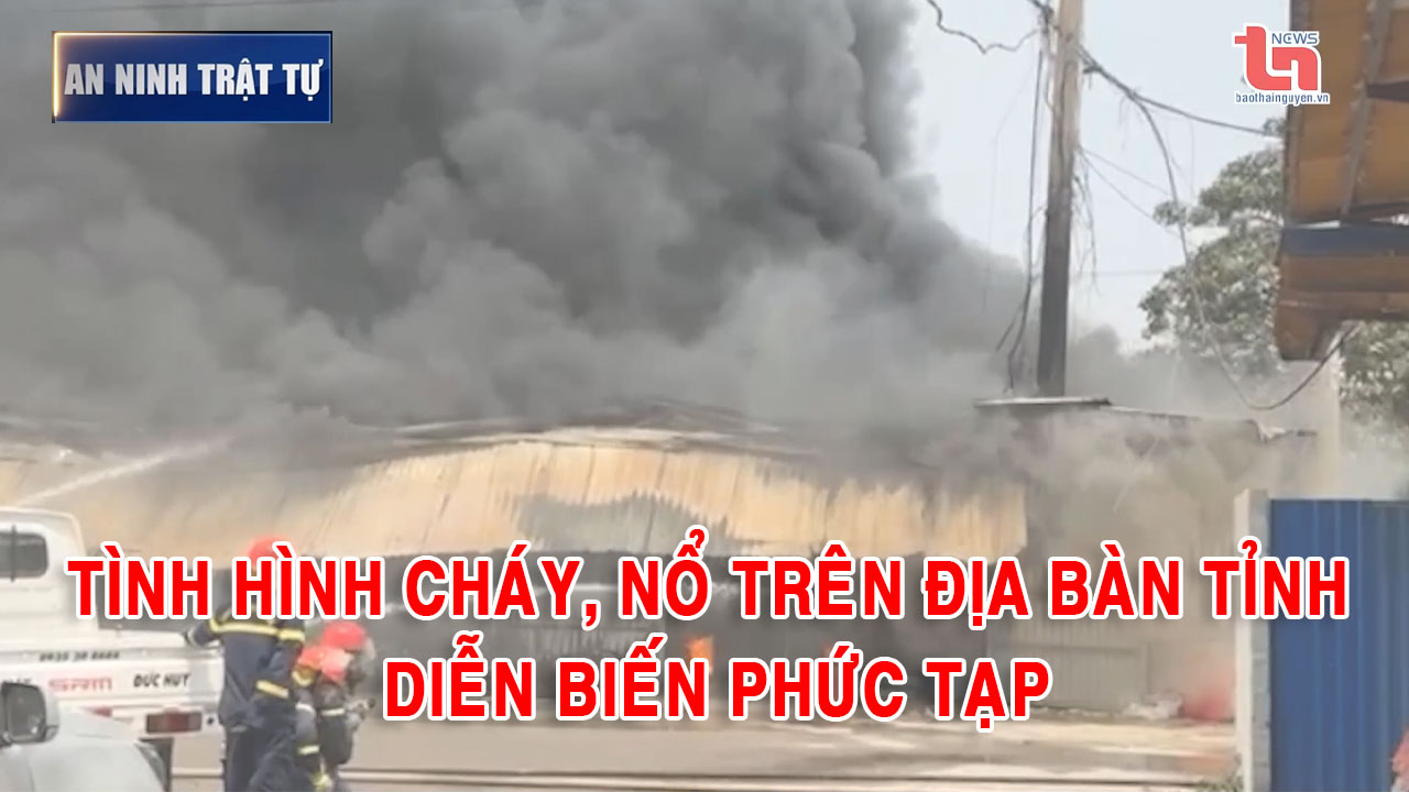 Bản tin ANTT tuần 1, tháng 4/2025: Tình hình cháy, nổ trên địa bàn tỉnh diễn biến phức tạp