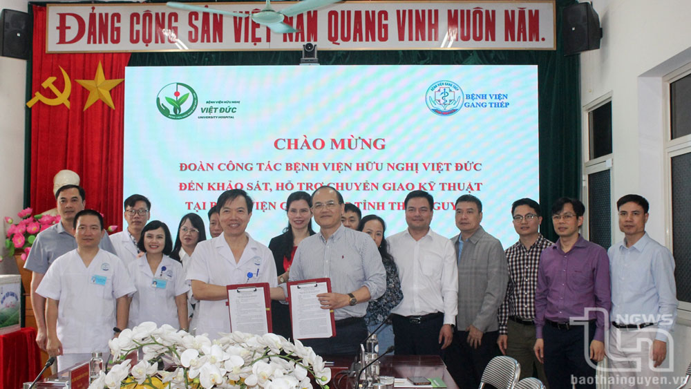 Bệnh viện Hữu nghị Việt Đức tiếp tục chuyển giao kỹ thuật cho Bệnh viện Gang Thép