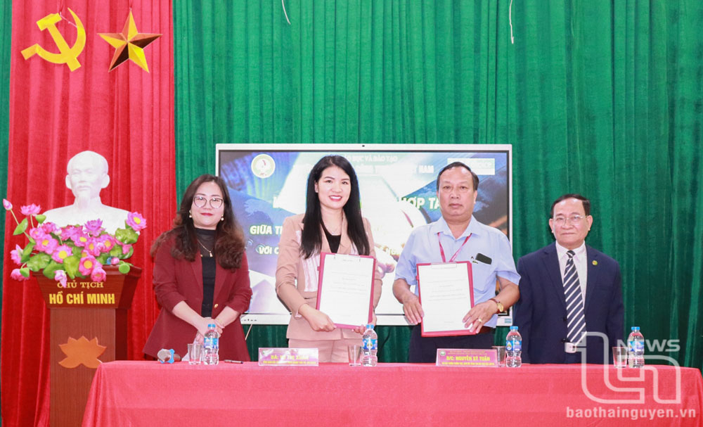 Trường Cao đẳng Công Thương ký kết thoả thuận đào tạo