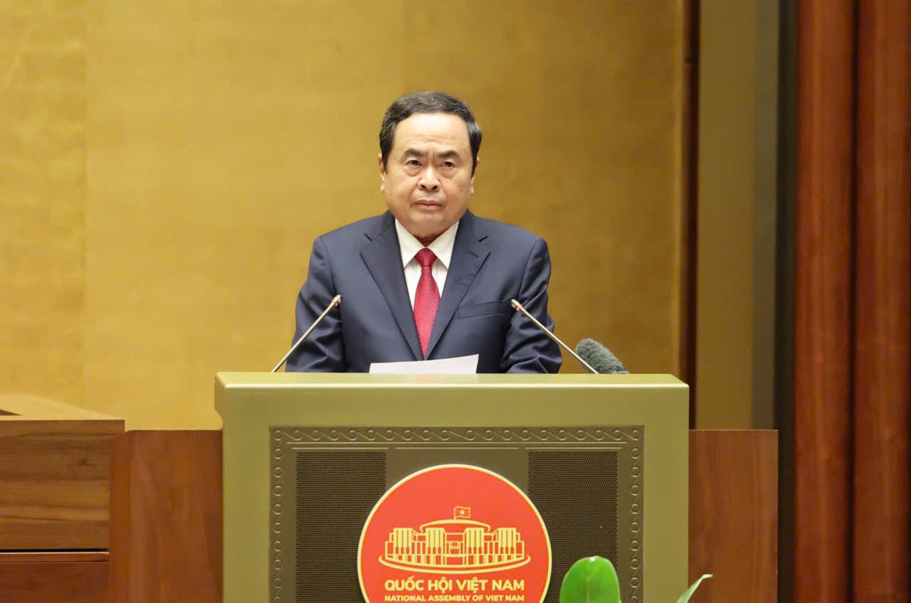 Chủ tịch Quốc hội Trần Thanh Mẫn truyền đạt chuyên đề về “Sửa đổi Hiến pháp và pháp luật