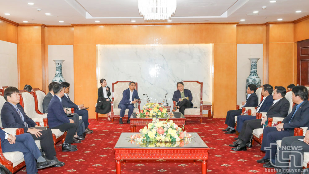 Quang cảnh buổi tiếp.