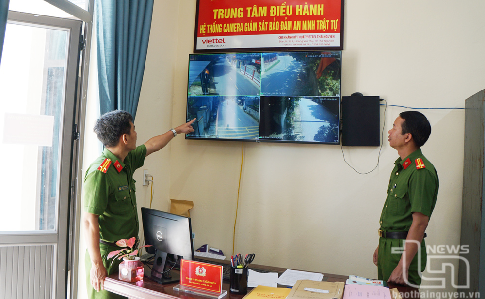 Công an xã Tân Thái (Đại Từ) luôn bám sát tình hình địa phương để xây dựng kế hoạch đảm bảo an ninh trật tự.