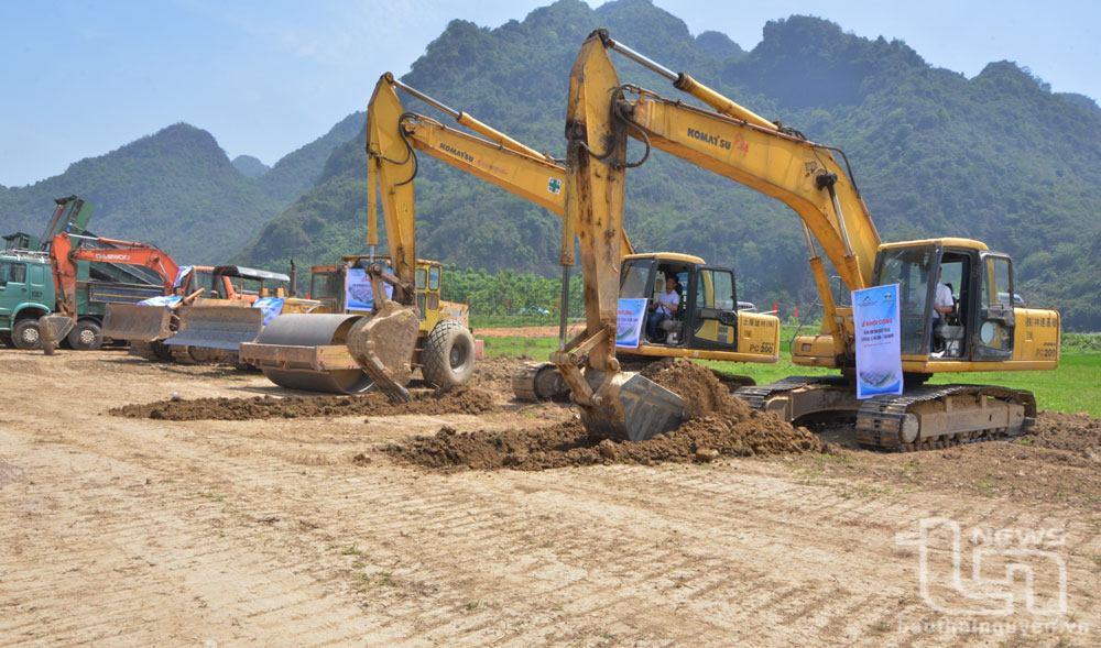 Phú Lương: Khởi công xây dựng cụm công nghiệp đầu tiên