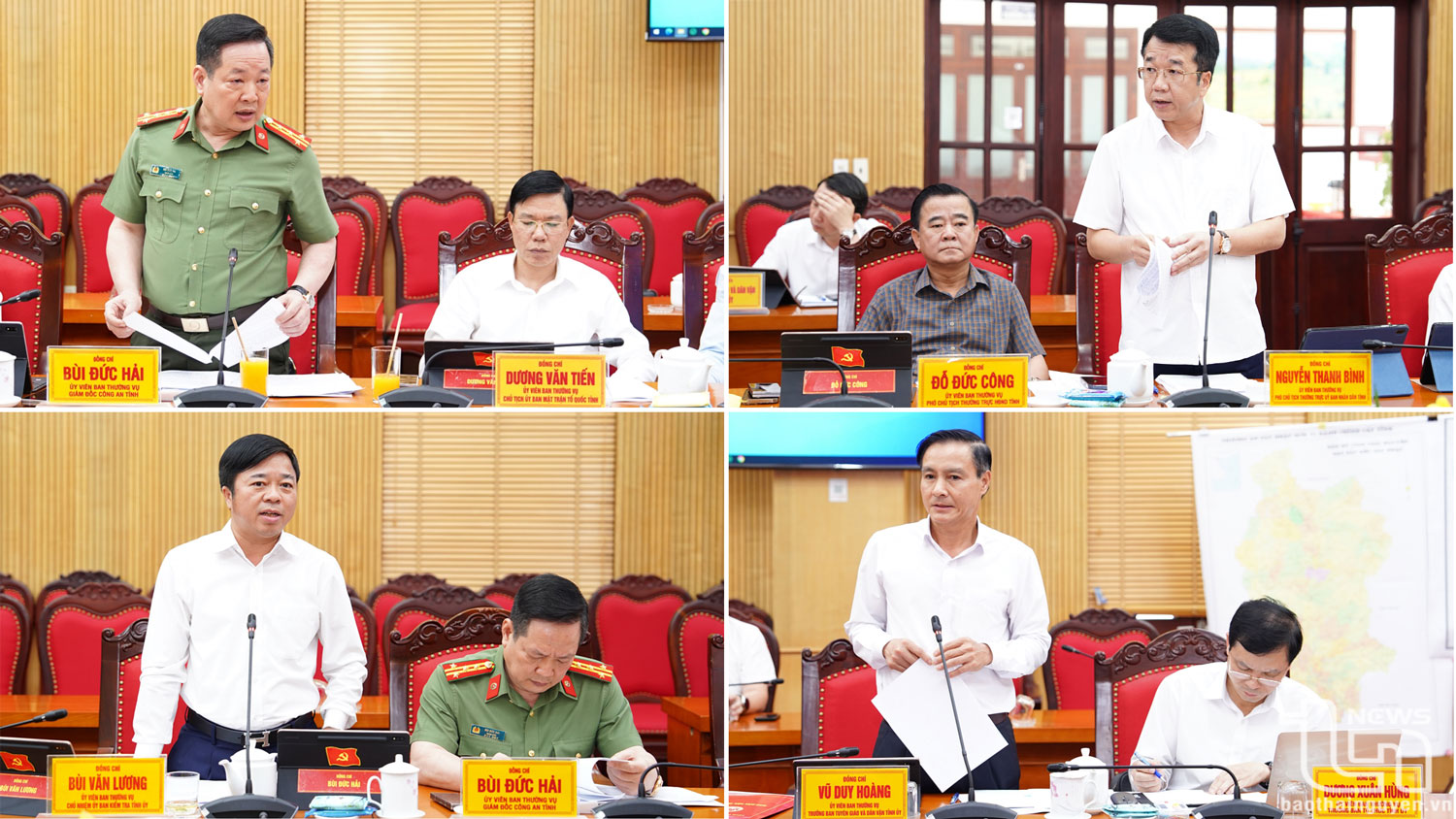 Các đại biểu phát biểu, thảo luận tại Hội nghị.