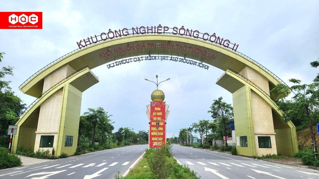 Máy phát điện HQC - Đồng hành cùng các công trình lớn tại Thái Nguyên