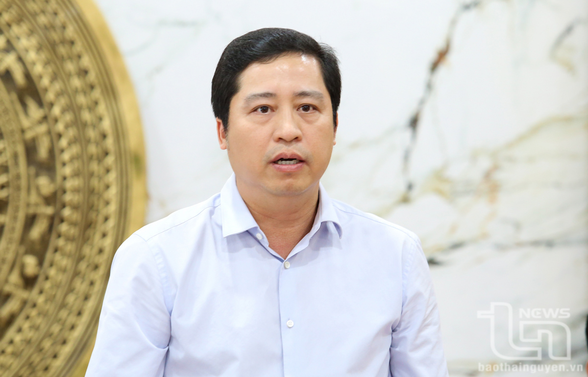 Phó Tổng Thanh tra Chính phủ Dương Quốc Huy phát biểu tại buổi làm việc.