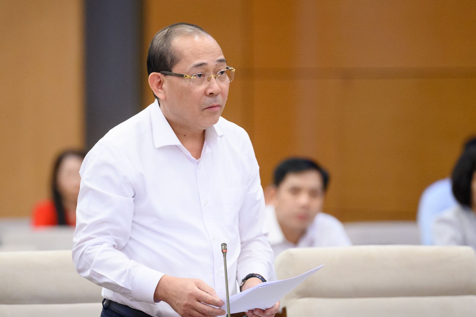Phó Chủ tịch Ủy ban Trung ương Mặt trận Tổ quốc Việt Nam Hoàng Công Thủy.