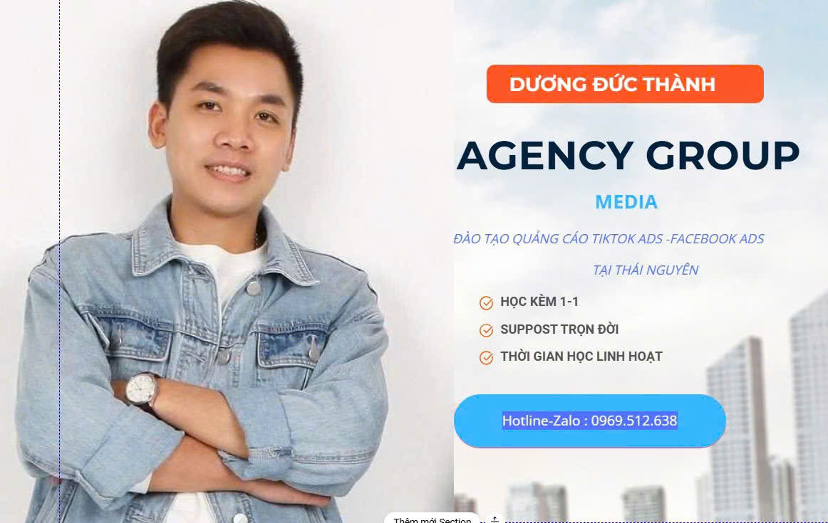 Đức Thành Agency: Chuyên gia đào tạo quảng cáo tại Thái Nguyên 