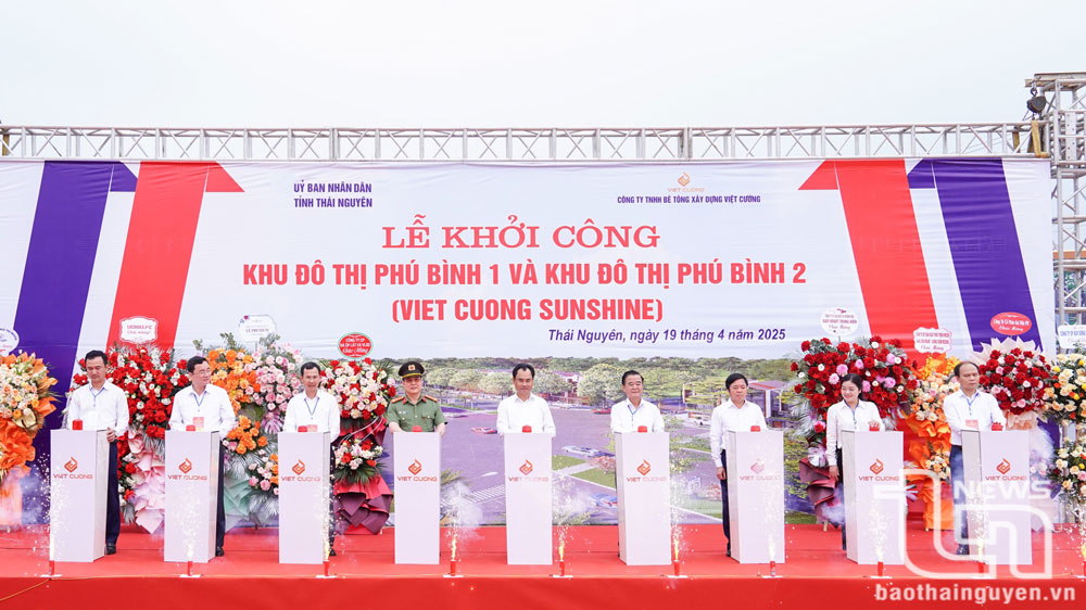 Thái Nguyên: Gần 1.700 tỷ đồng đầu tư vào 2 khu đô thị tại Phú Bình