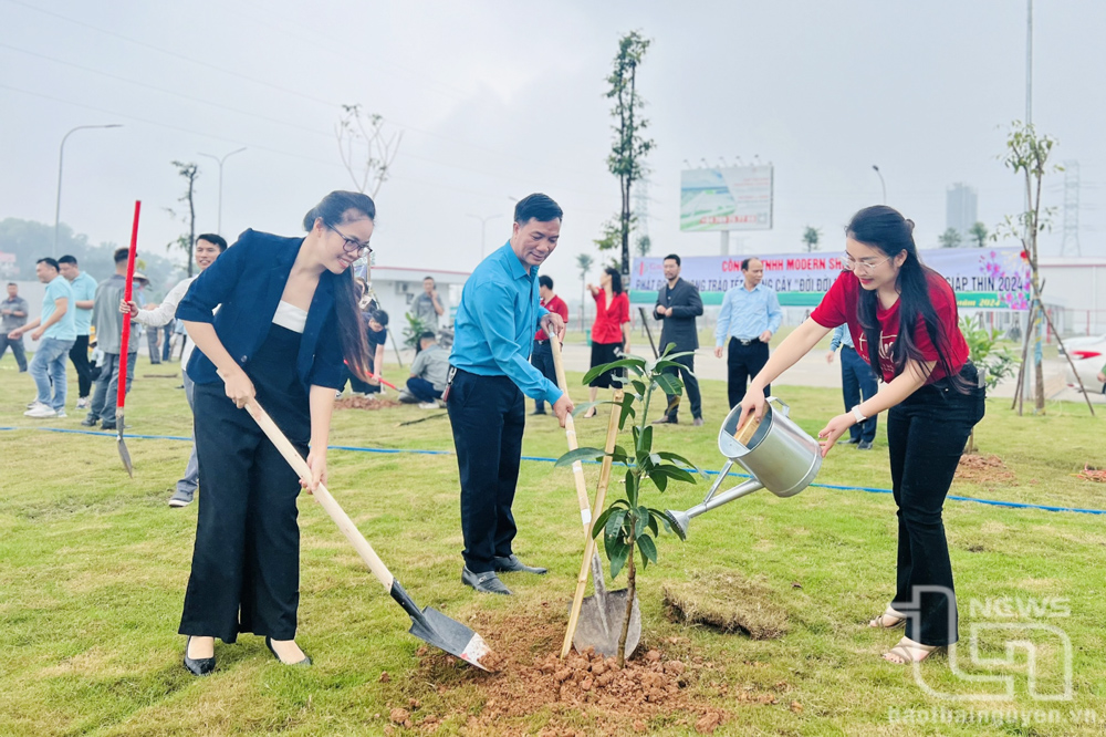 Xanh hóa các khu công nghiệp