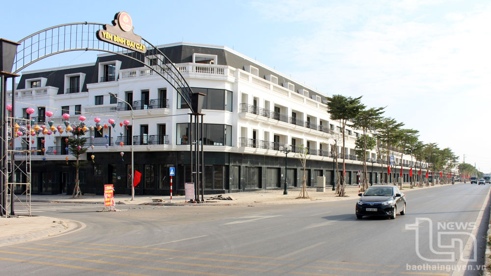 Việc thu hút phát triển các khu dân cư, khu đô thị mới được TP. Phổ Yên quan tâm thực hiện, nhằm tạo điểm nhấn cho đô thị hiện đại, văn minh.