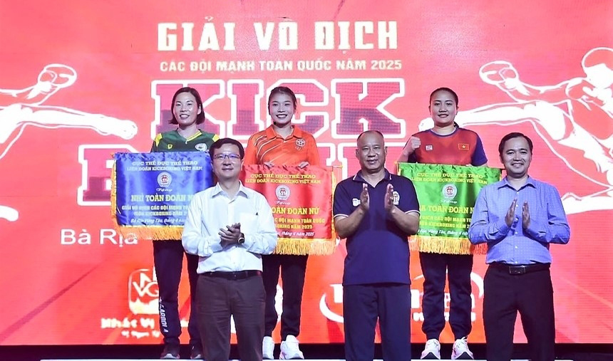 Giải vô địch các đội mạnh Kickboxing 2025: Thái Nguyên đứng thứ 2 toàn đoàn