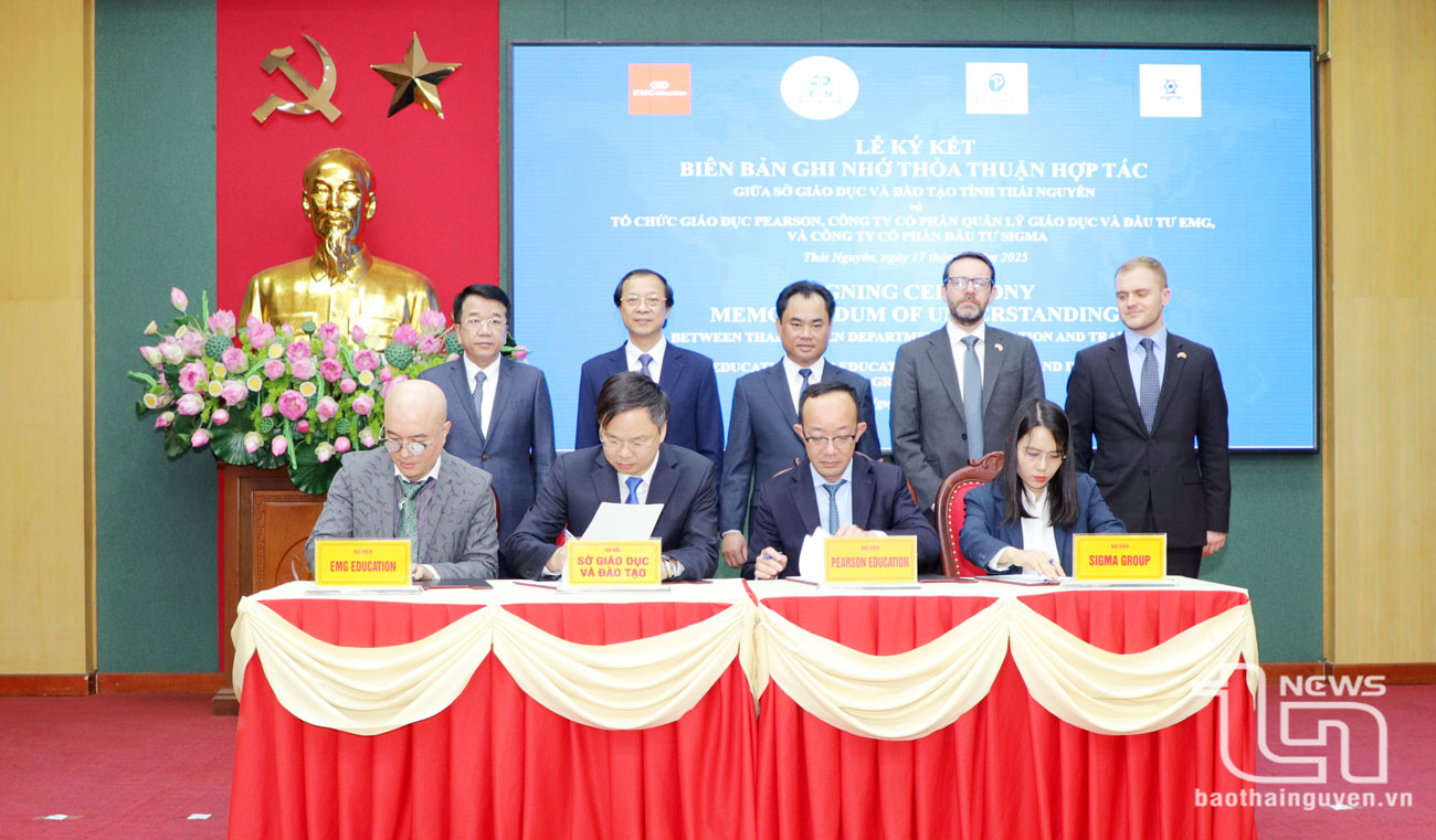 Thái Nguyên tăng cường hợp tác với Vương quốc Anh trong nhiều lĩnh vực