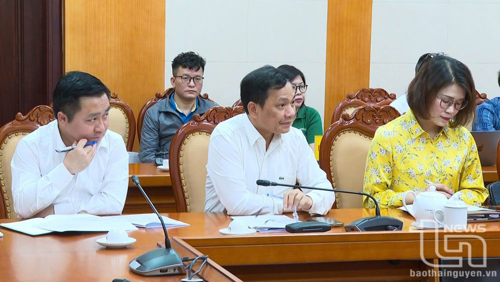 Lãnh đạo các ngành liên quan dự Hội nghị.