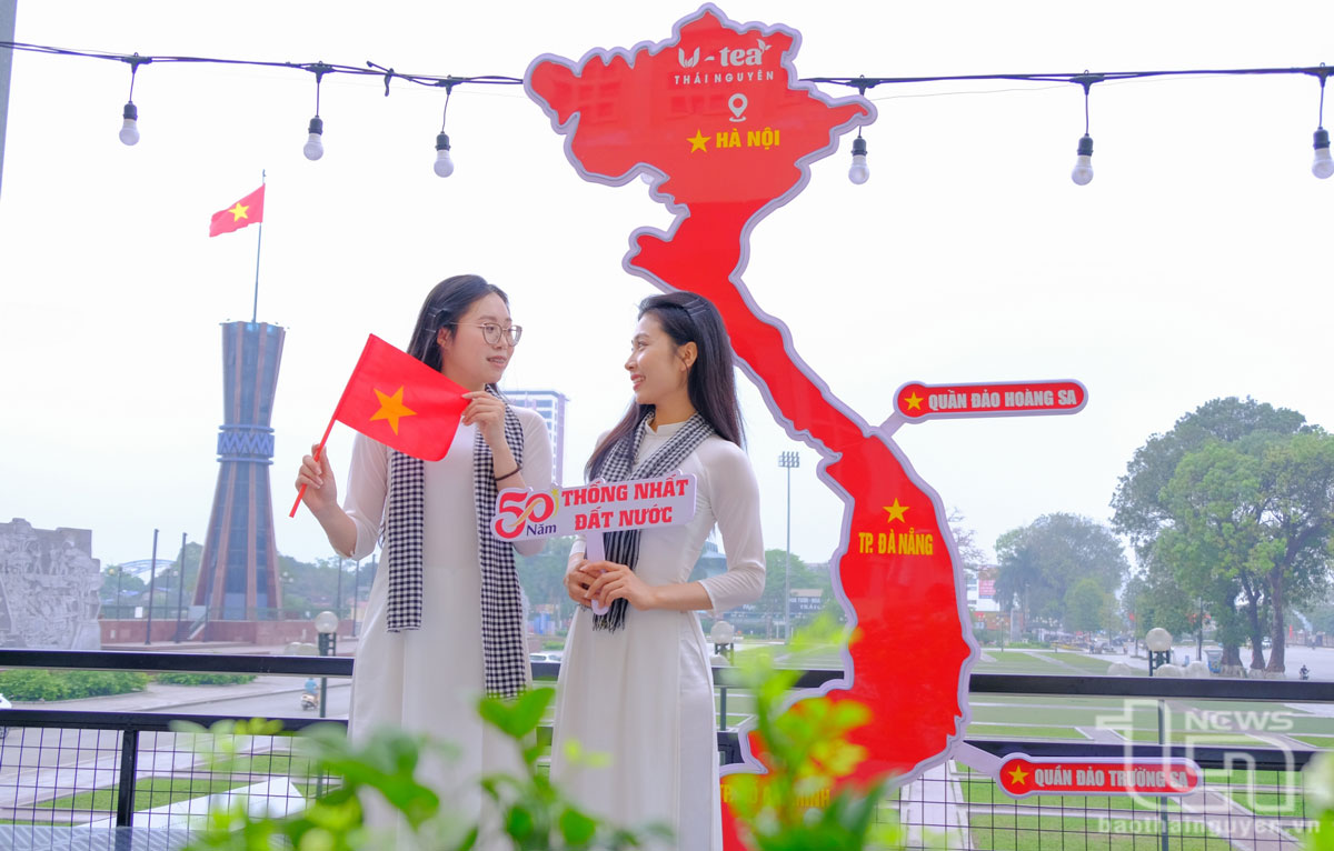 Từ vùng đất chiến khu xưa, trái tim người trẻ Thái Nguyên cùng hòa nhịp đập với nhân dân cả nước trong Ngày hội thống nhất non sông 30-4.