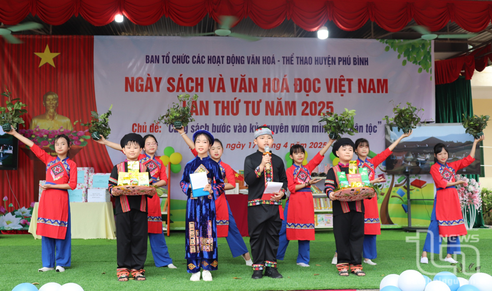 Trên 1.000 học sinh tham gia Ngày hội đọc năm 2025