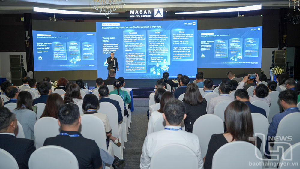Toàn cảnh Đại hội đồng cổ đông thường niên năm 2025 của Công ty CP Masan High-Tech Materials.
