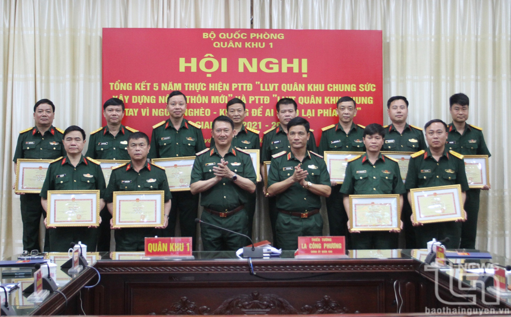 Quân khu 1: Tổng kết thực hiện 2 phong trào thi đua lớn
